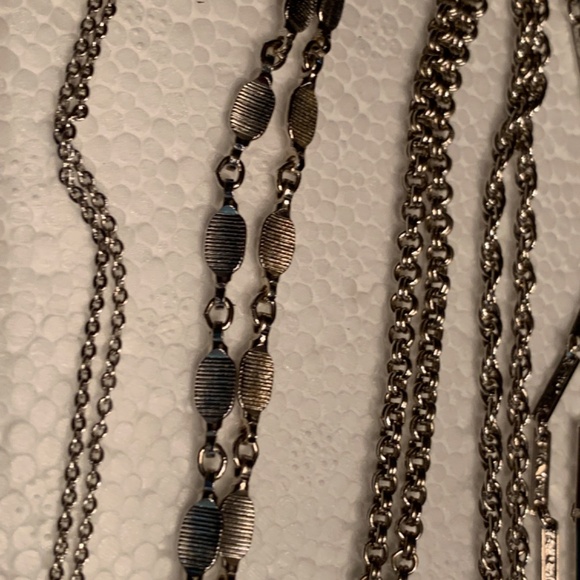 Vintage Napier Six Strand Chain Necklace - Picture 6 of 6